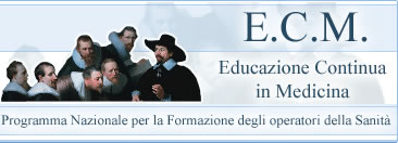 Logo ECM - Programma Nazionale per la Formazione degli operatori della Sanit 